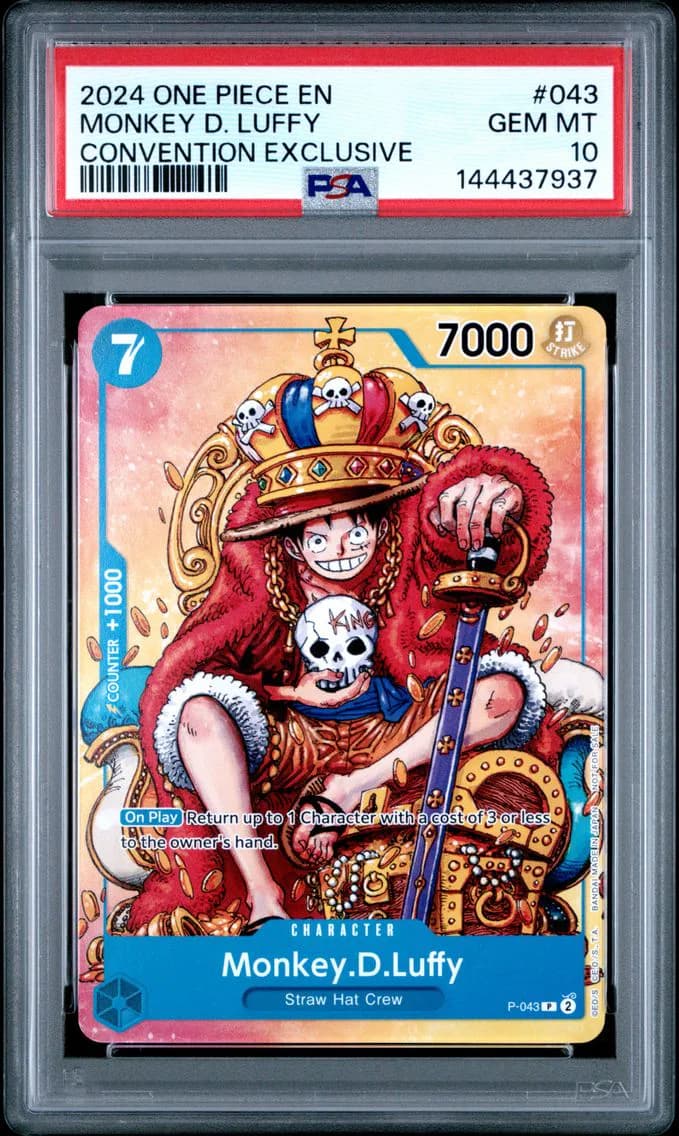 Monkey D. Luffy, PSA 10