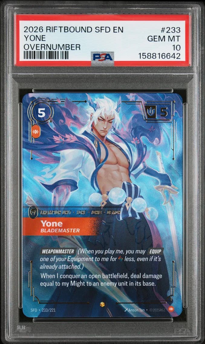 Yone - Blademaster, PSA 10