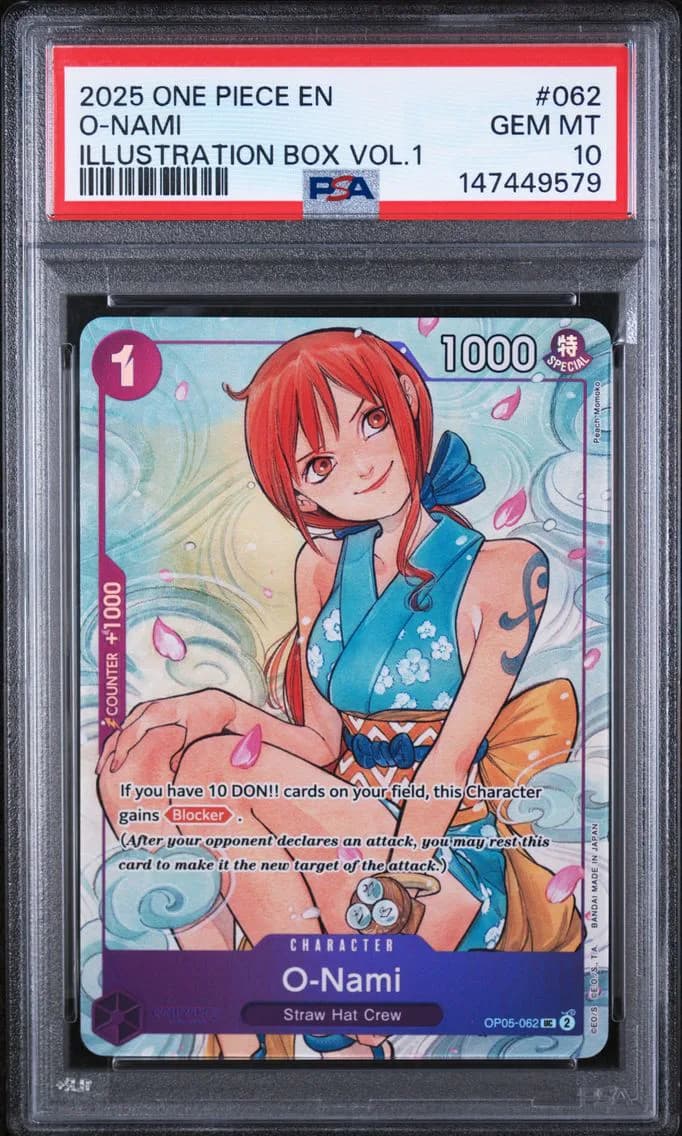 O-Nami, PSA 10