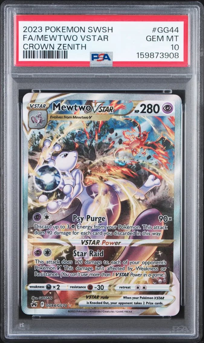 Full Art/Mewtwo Vstar, PSA 10