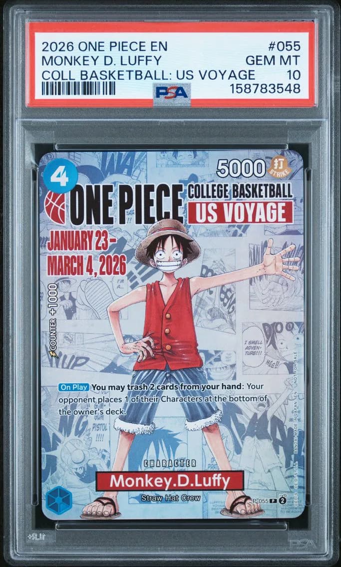 Monkey D. Luffy, PSA 10