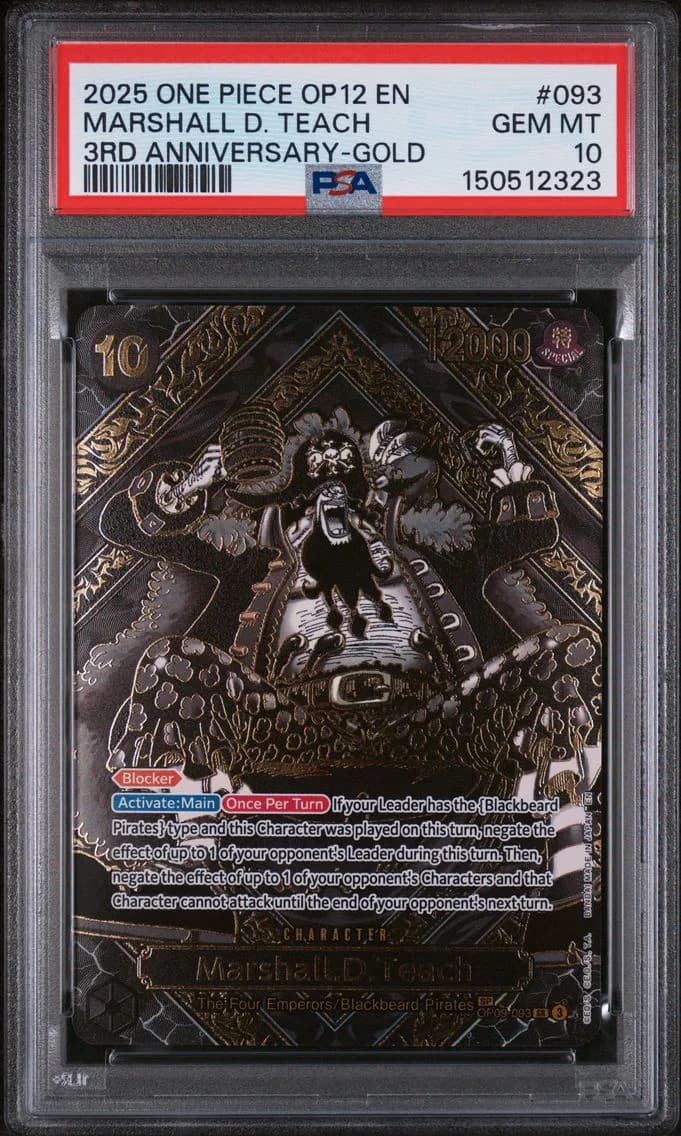 Marshall D. Teach, PSA 10