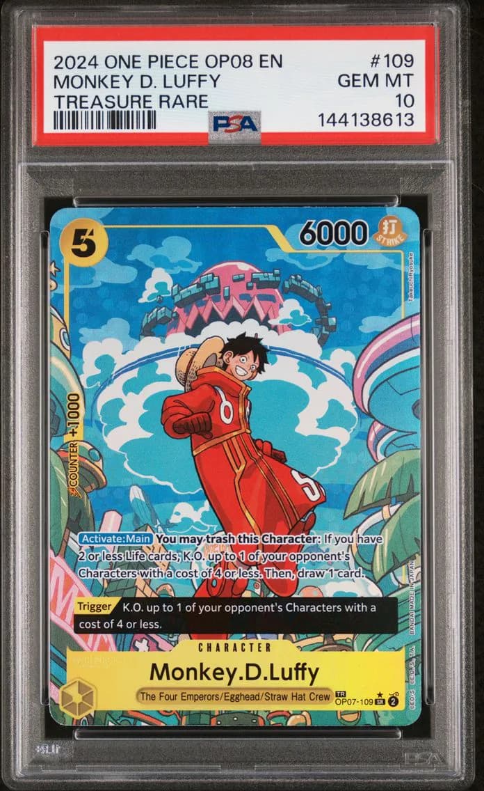 Monkey D. Luffy, PSA 10