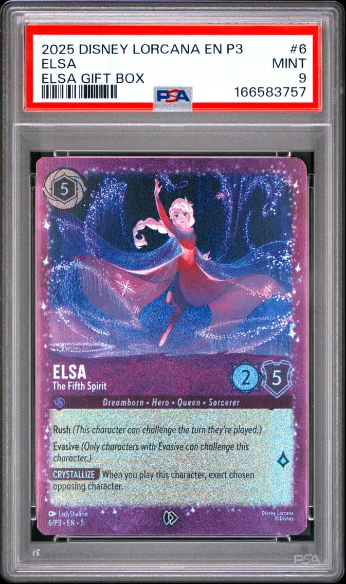 Elsa - the Fifth Spirit, PSA 9