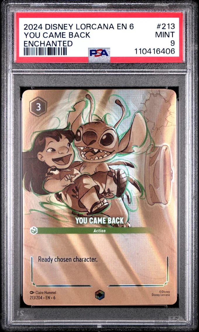 You Came Back, PSA 9