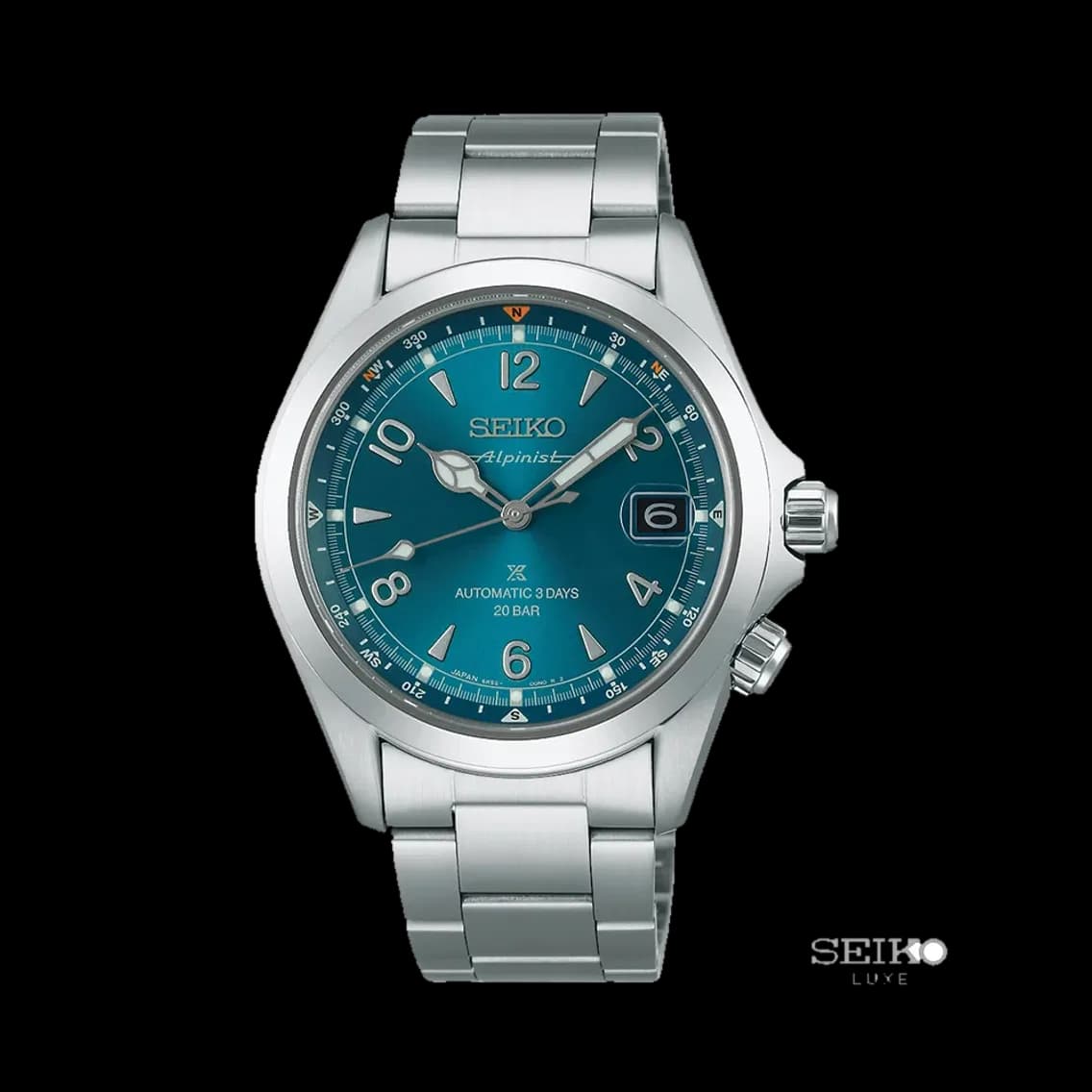 Seiko SPB503 Prospex Land Mechanical 39.5mm - Teal on Bracelet, TEDDY BALDASSARRE 10
