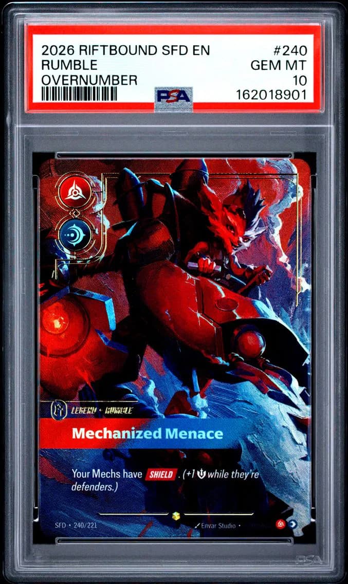 Rumble - Mechanized Menace, PSA 10