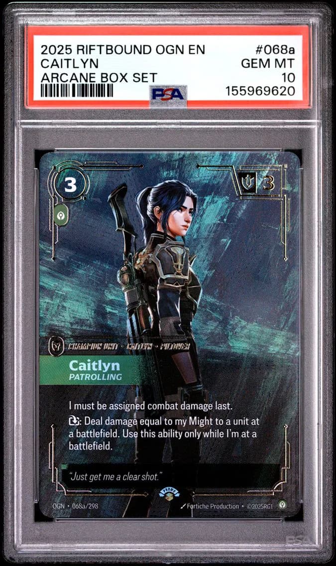 Caitlyn - Patrolling, PSA 10