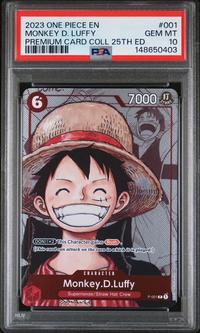 Monkey D. Luffy, PSA 10