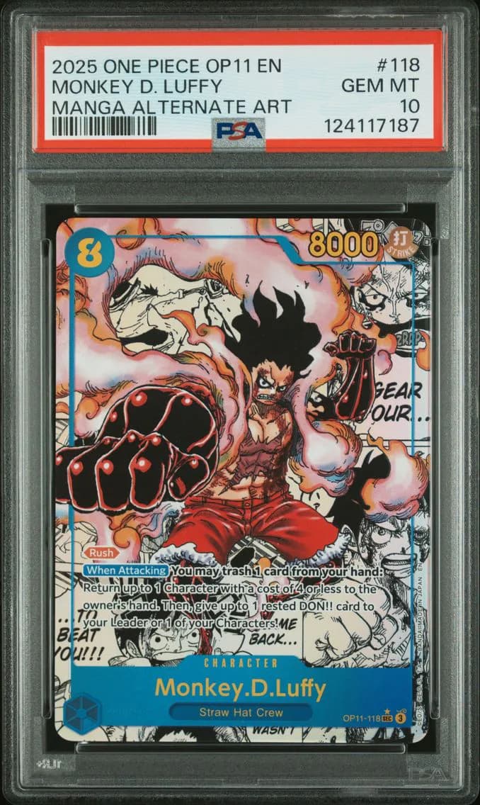 Monkey D. Luffy, PSA 10