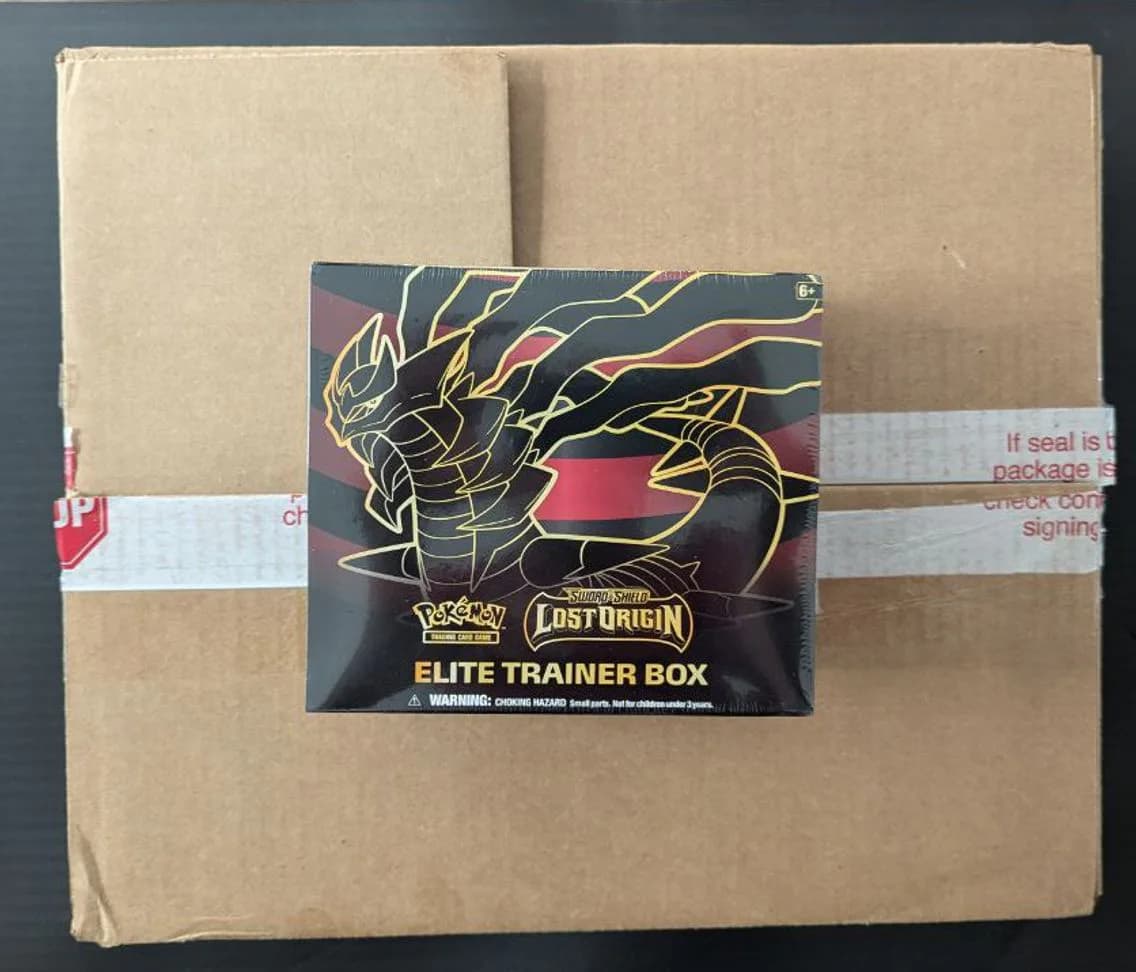 Lost Origin Elite Trainer Box CASE (x10 Boxes), 