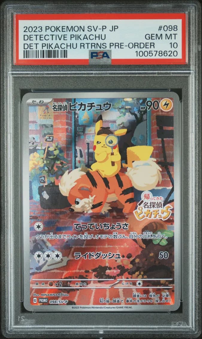 Detective Pikachu, PSA 10
