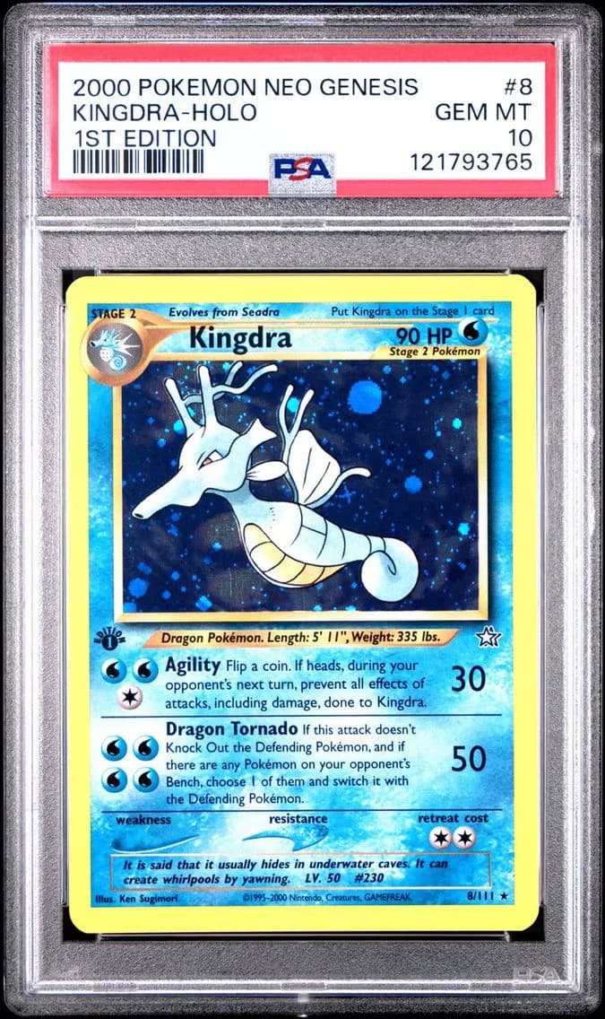 KINGDRA-HOLO, PSA 10