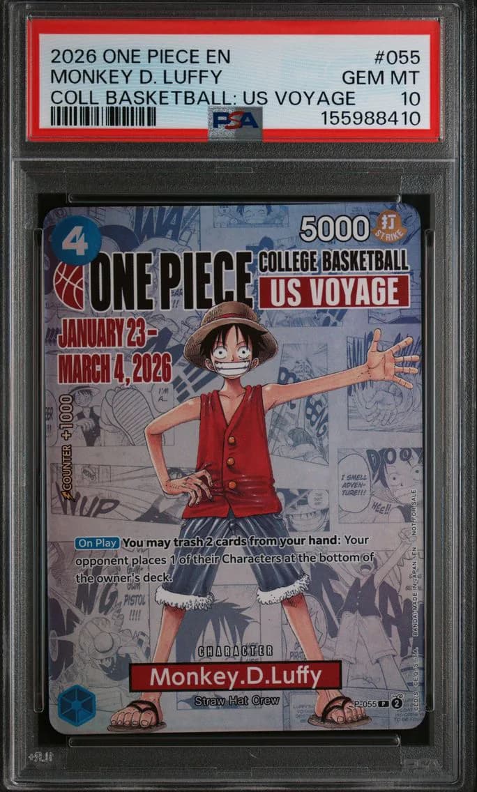 Monkey D. Luffy, PSA 10