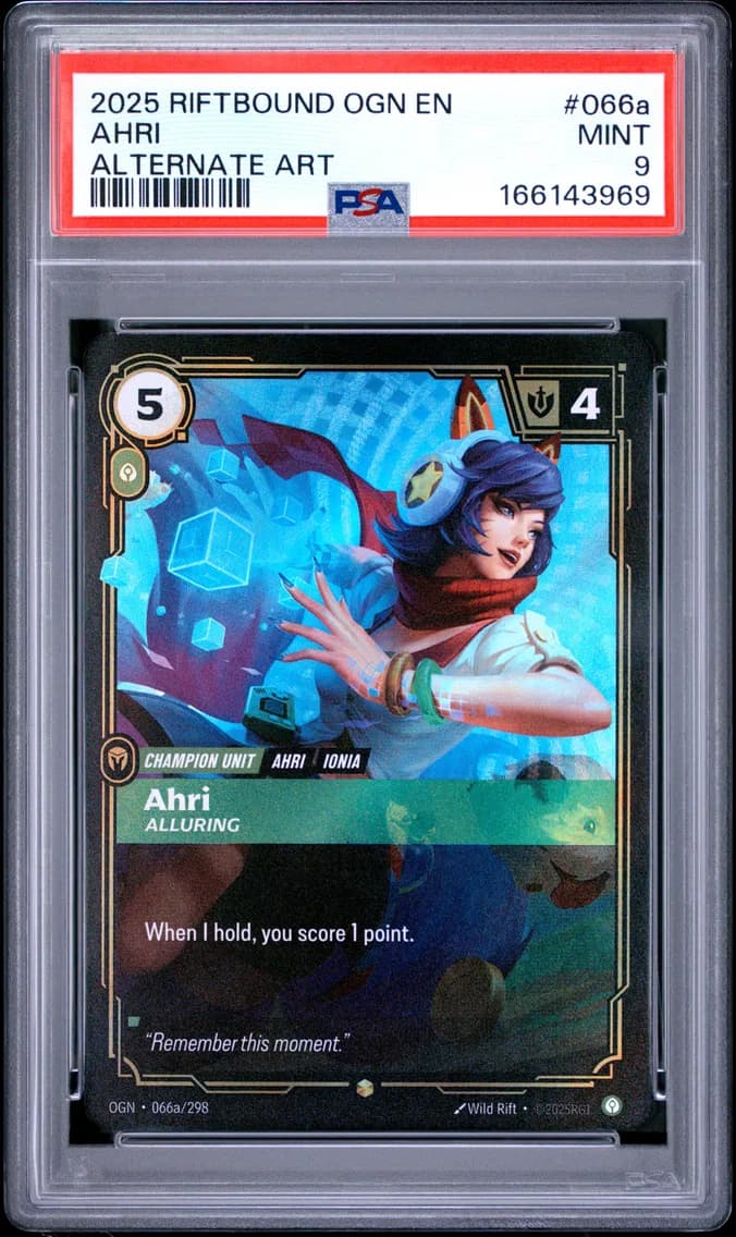 Ahri - Alluring, PSA 9