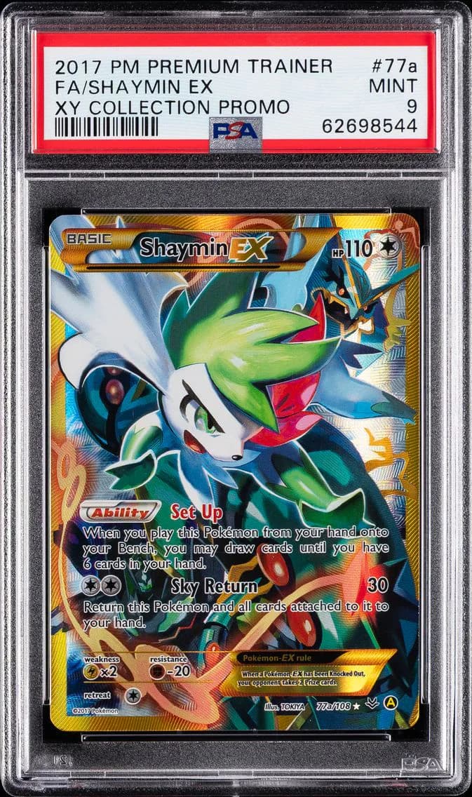 Full Art/Shaymin EX, PSA 9