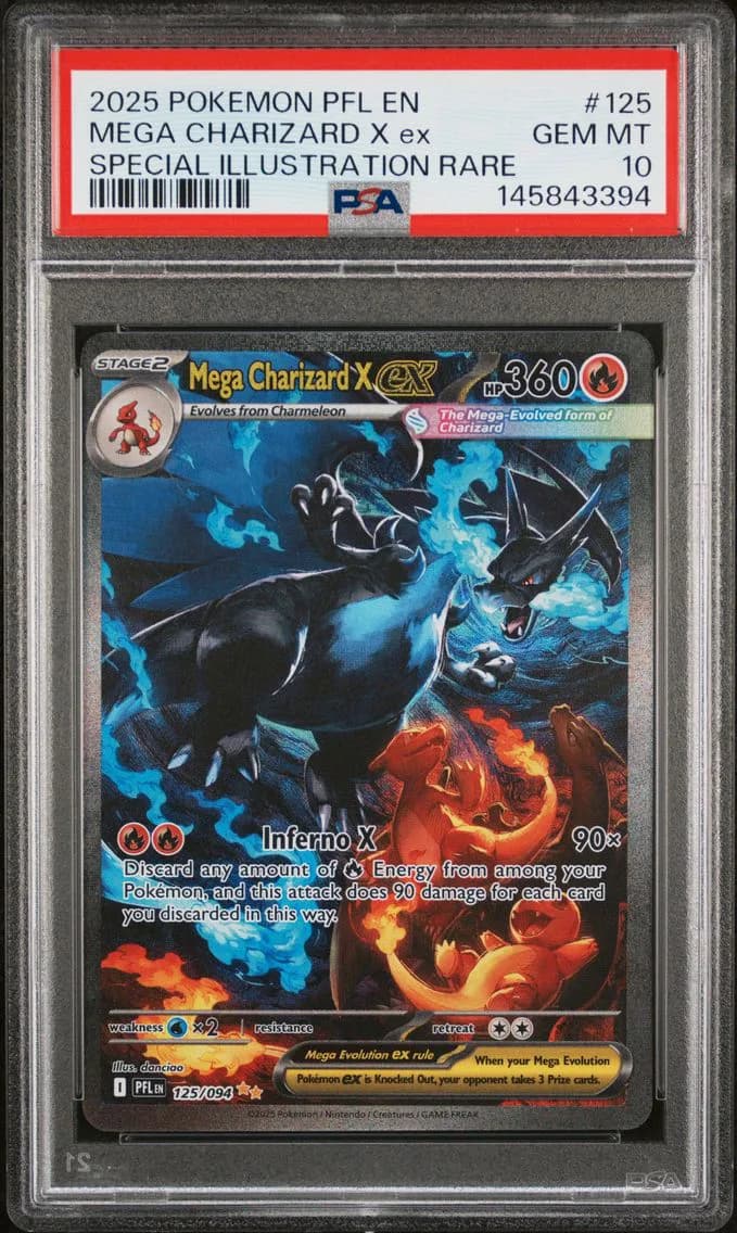 Mega Charizard X EX, PSA 10