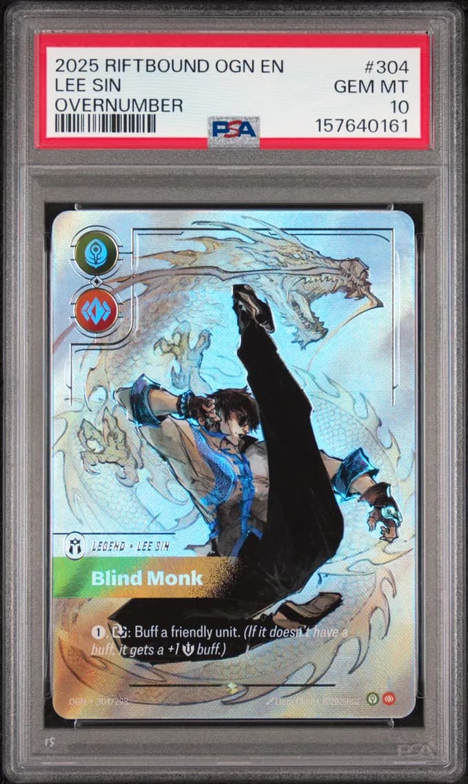 Lee Sin - Blind Monk, PSA 10