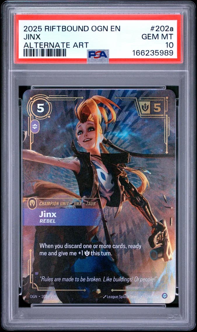 Jinx - Rebel, PSA 10