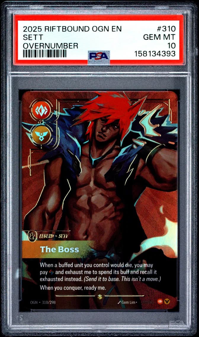 Sett - the Boss, PSA 10