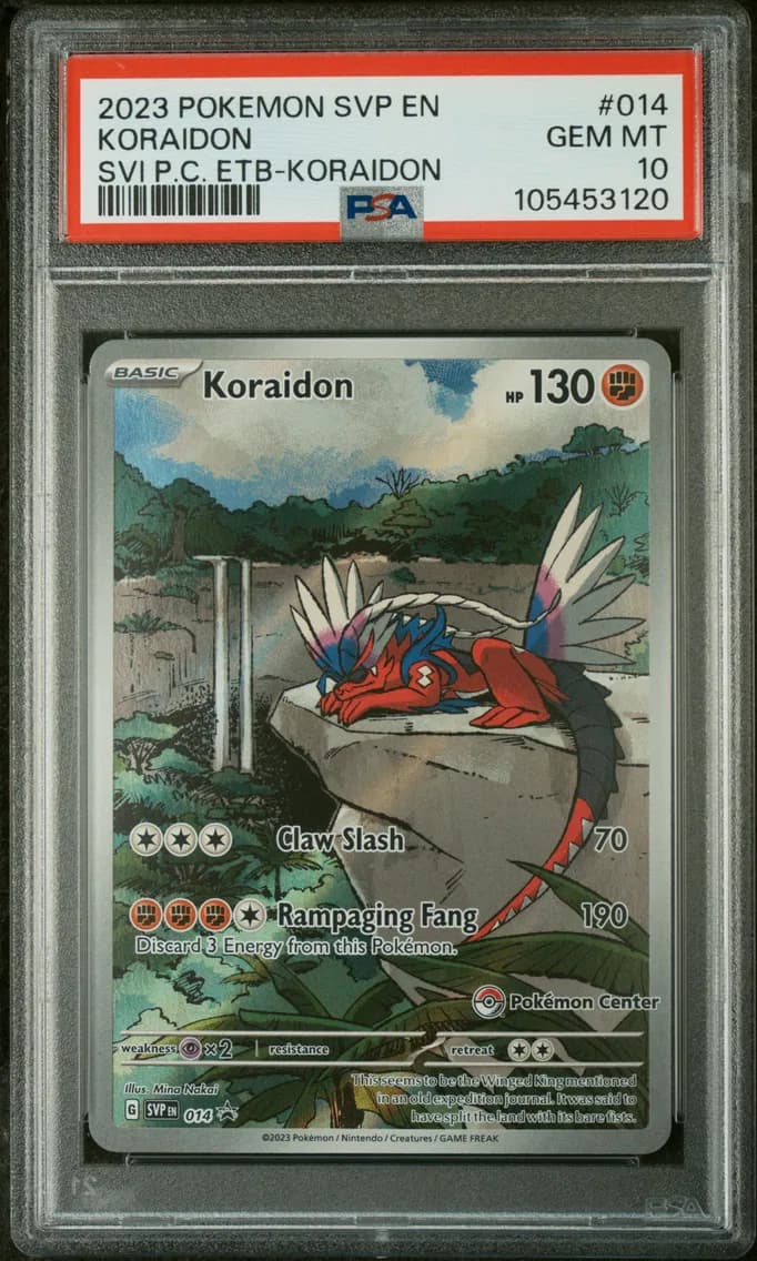 Koraidon, PSA 10