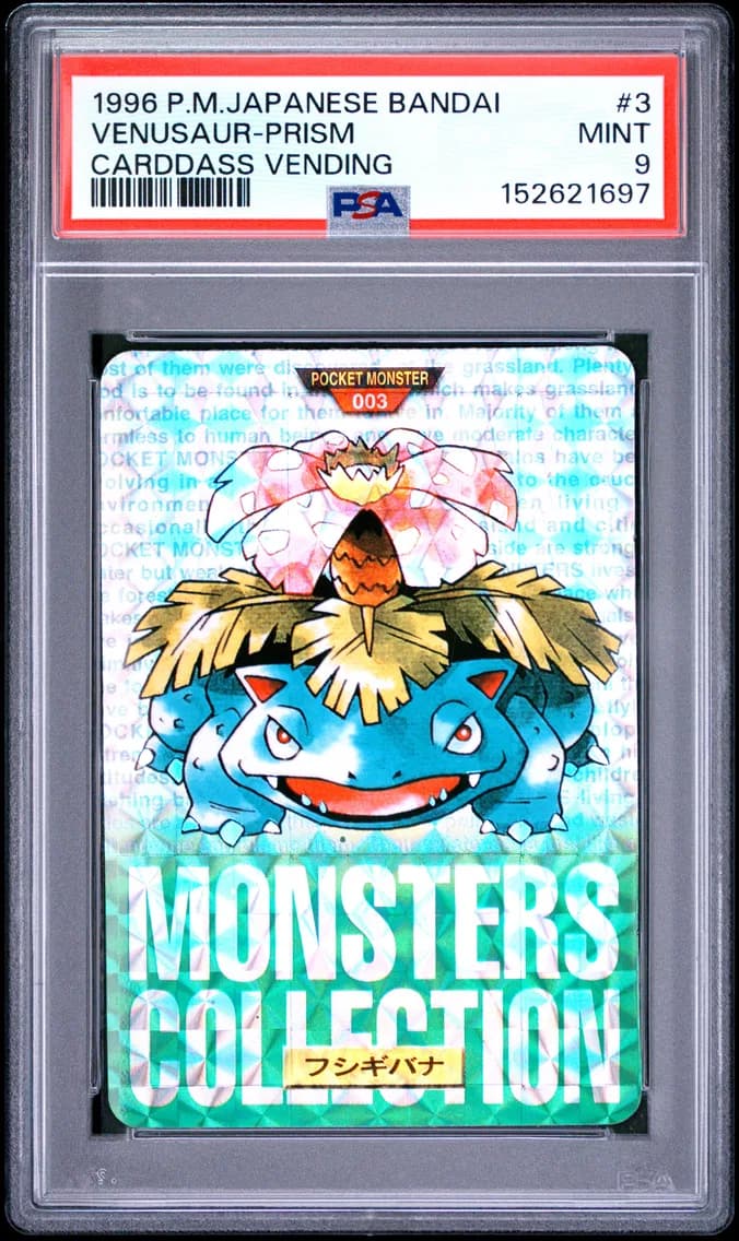 Venusaur-Prism, PSA 9