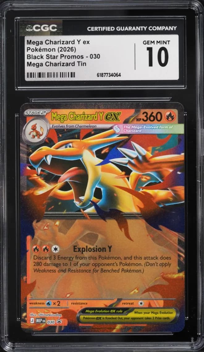 Mega Charizard Y ex, CGC 10