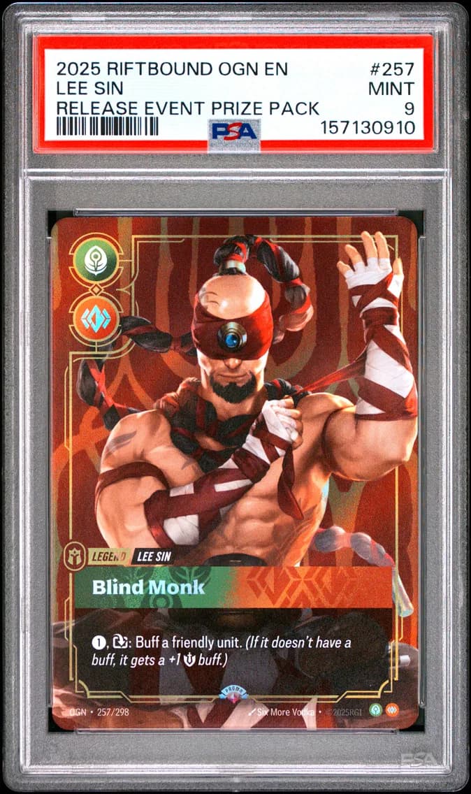 Lee Sin - Blind Monk, PSA 9