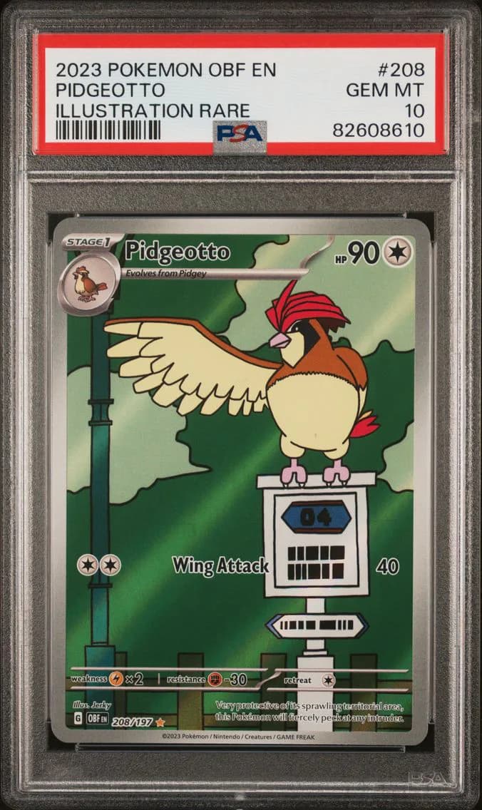 Pidgeotto, PSA 10