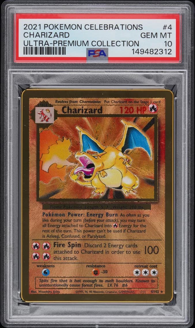 Charizard, PSA 10