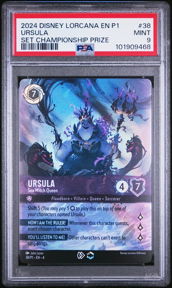 Ursula - Sea Witch Queen, PSA 9