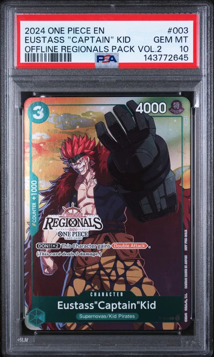 Eustass "Captain" Kid, PSA 10