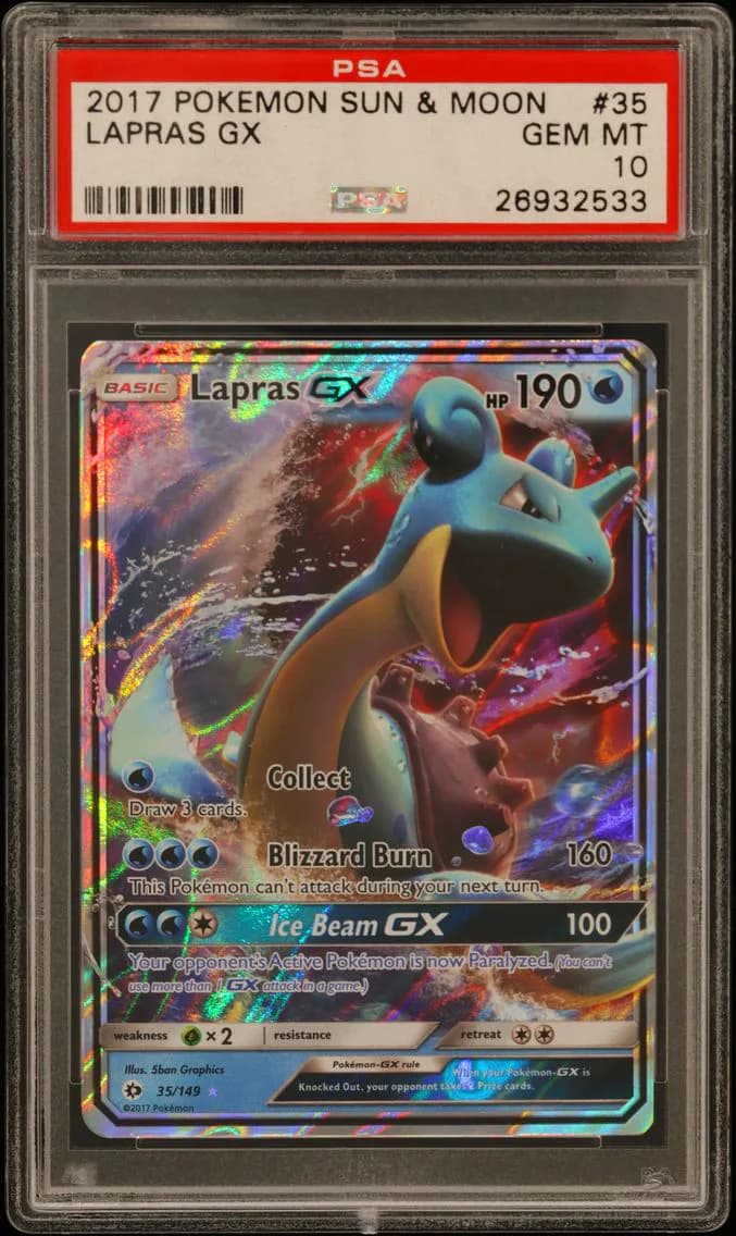 Lapras GX, PSA 10