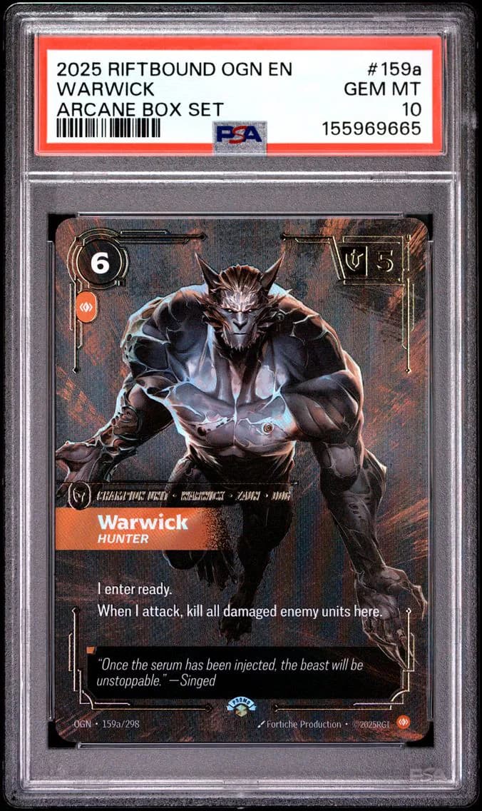 Warwick - Hunter, PSA 10