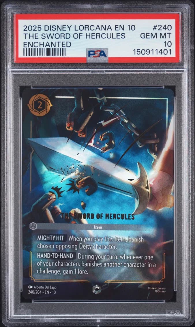 The Sword of Hercules, PSA 10