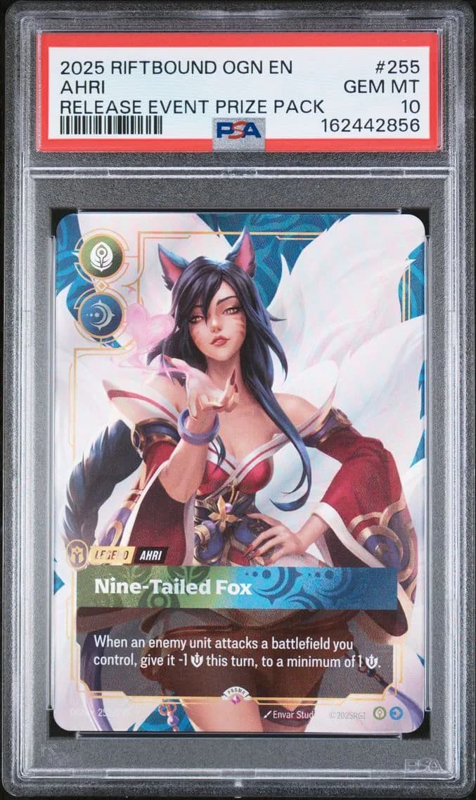 Ahri - Nine-Tailed Fox, PSA 10