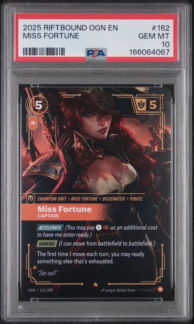 Miss Fortune - Captain, PSA 10