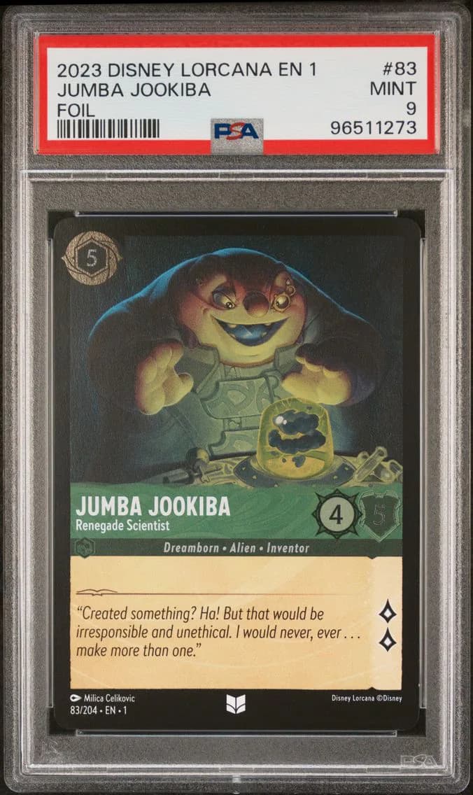 Jumba Jookiba - Renegade Scientist, PSA 9