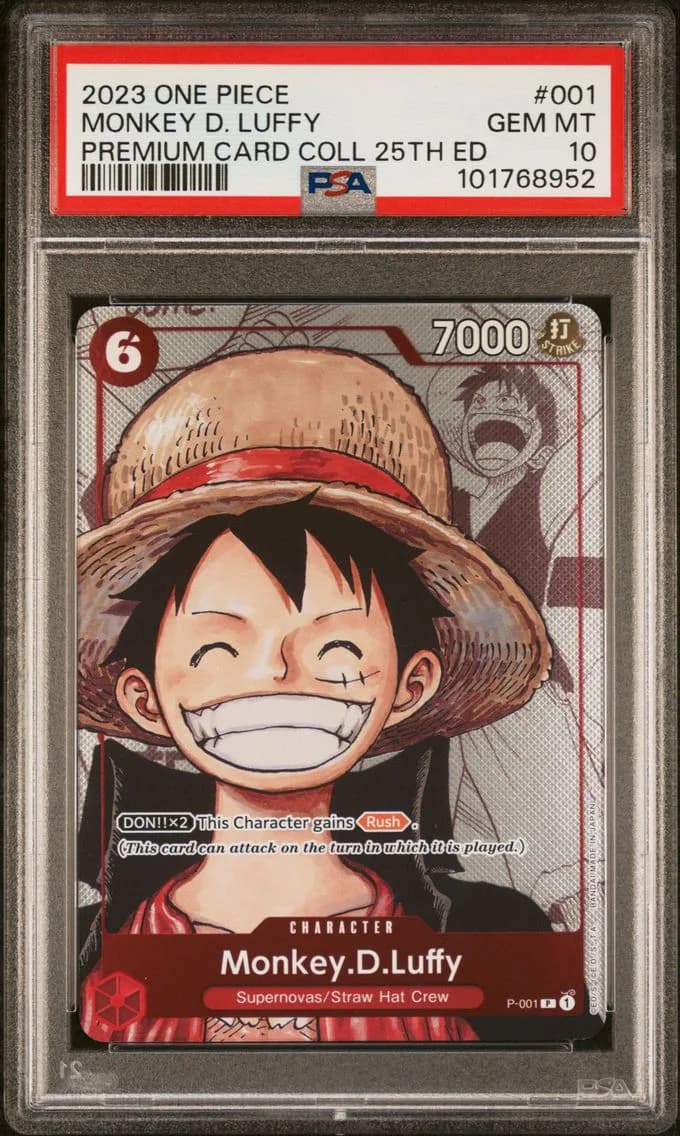Monkey D. Luffy, PSA 10