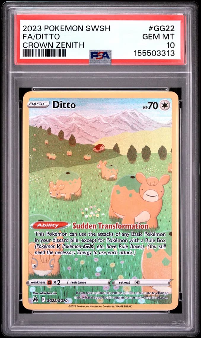Full Art/Ditto, PSA 10