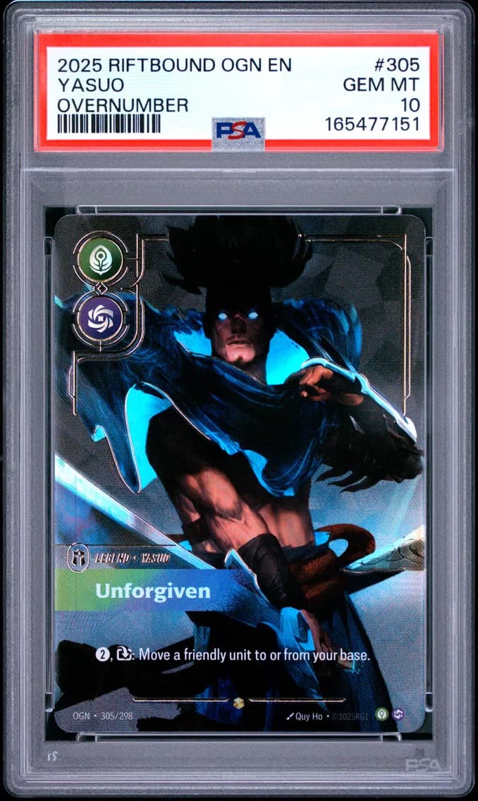 Yasuo - Unforgiven, PSA 10