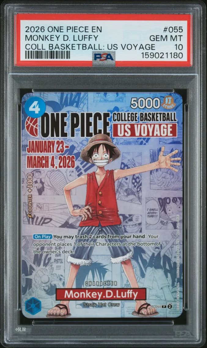 Monkey D. Luffy, PSA 10