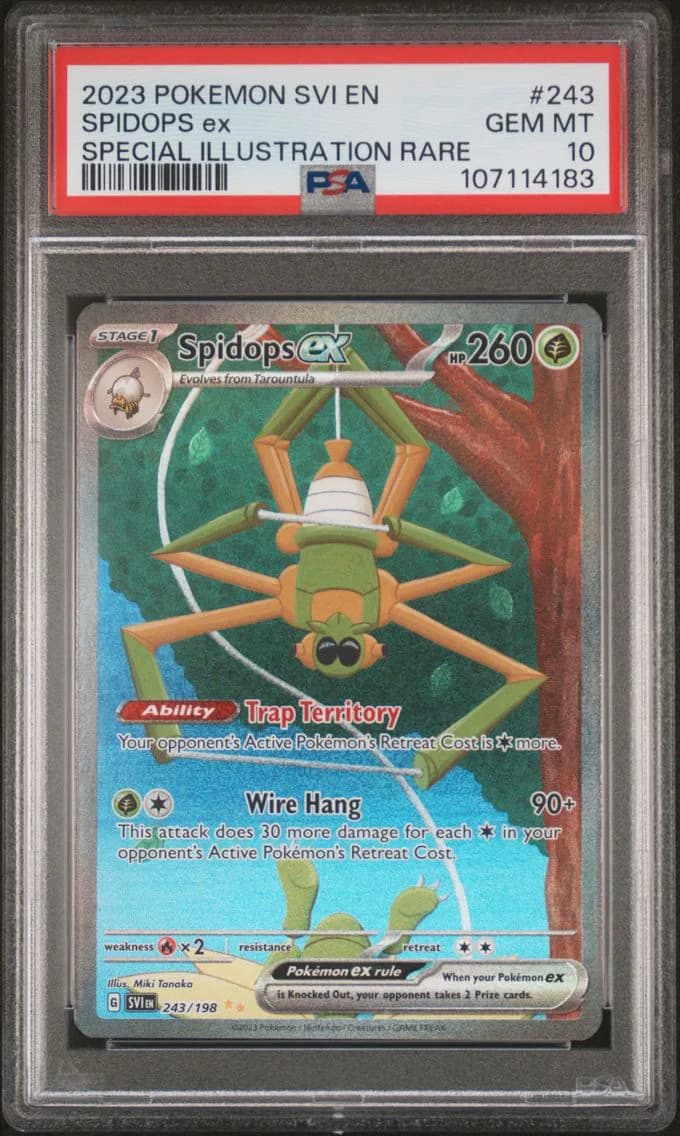 Spidops EX, PSA 10