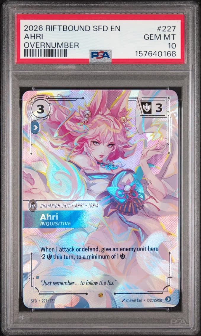 Ahri - Inquisitive, PSA 10