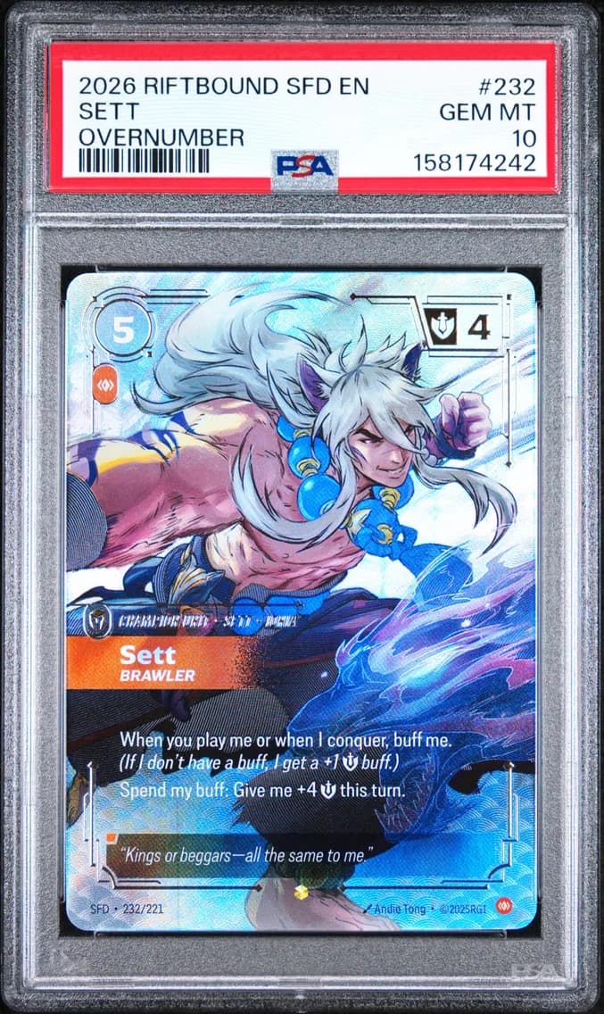 Sett - Brawler, PSA 10