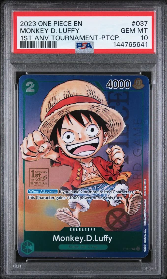 Monkey D. Luffy, PSA 10
