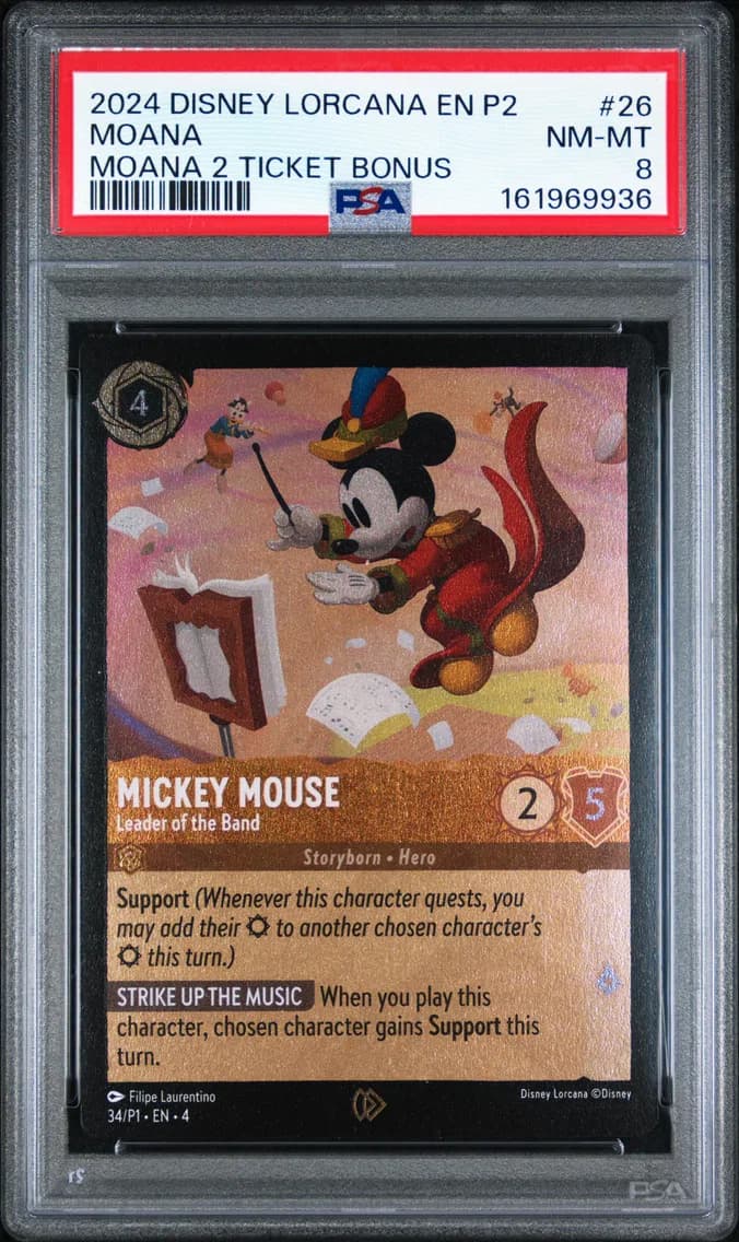 Moana - Adventurer of Land and Sea, PSA 8