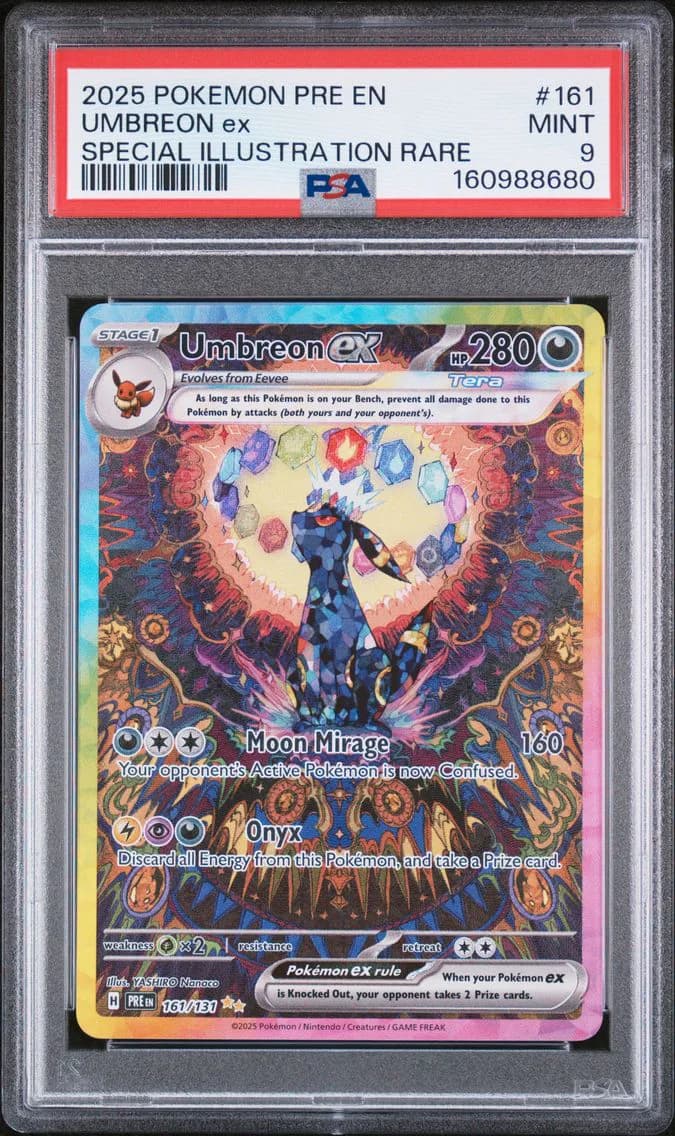 Umbreon EX, PSA 9