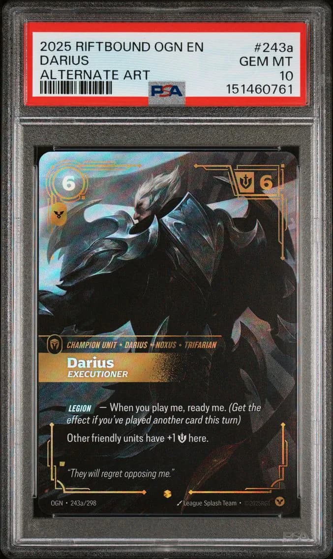 Darius - Executioner, PSA 10