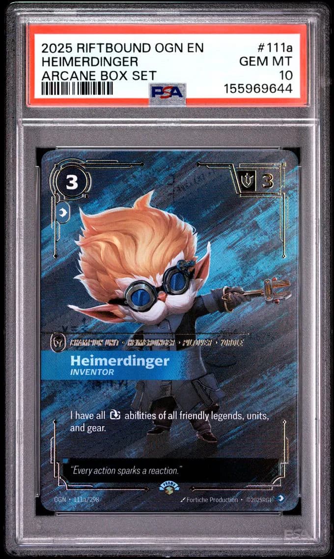 Heimerdinger - Inventor, PSA 10